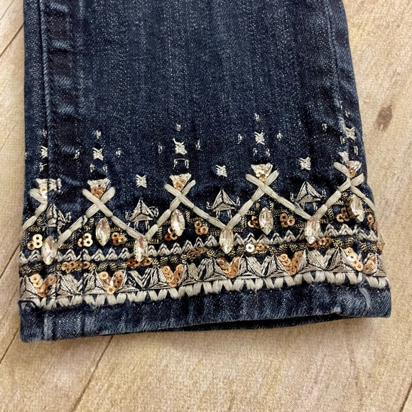 Host Pick! Miss Me Embellished Ankle Skinny Jeans Girls Size 10 - Picture 4 of 10